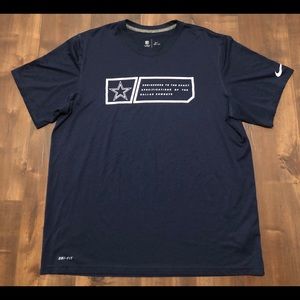 Nike Dri Fit Dallas Cowboys NFL T-shirt
